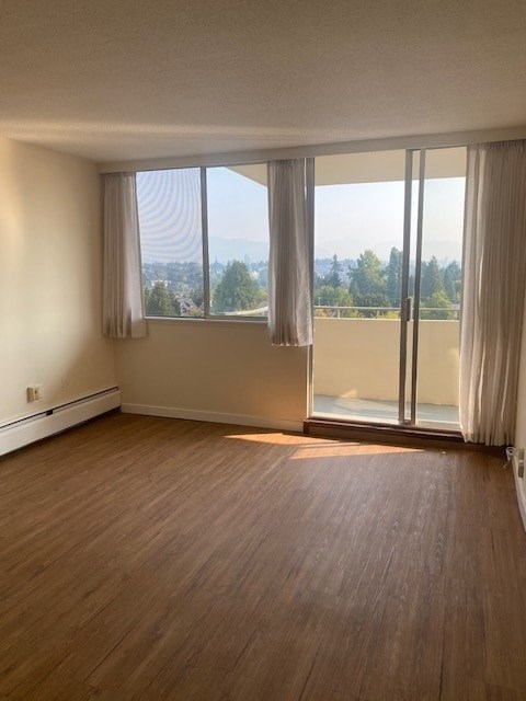 Floor plan for 1 bed, 1 bath, 550 sqft