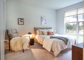 Stamford apartment for rent - Model Unit Bedroom