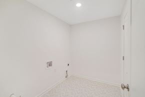 Blaine house for rent - an empty room with white walls and a door