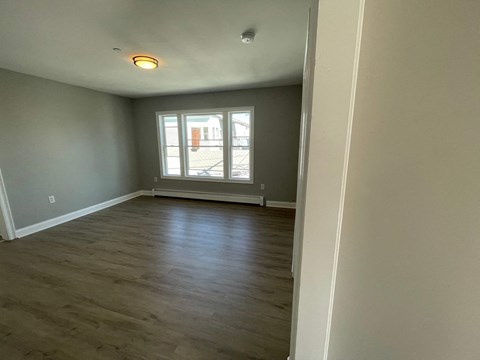 Floor plan for 3 beds, 1 bath