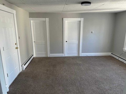 Floor plan for 2 beds, 1 bath