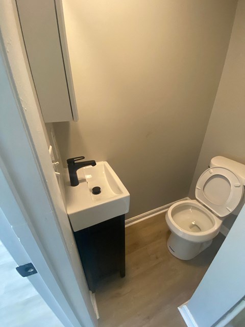 Floor plan for studio, 1 bath