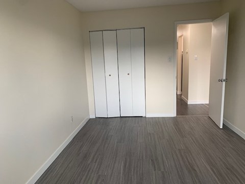Floor plan for 1 bed, 1 bath, 650 sqft