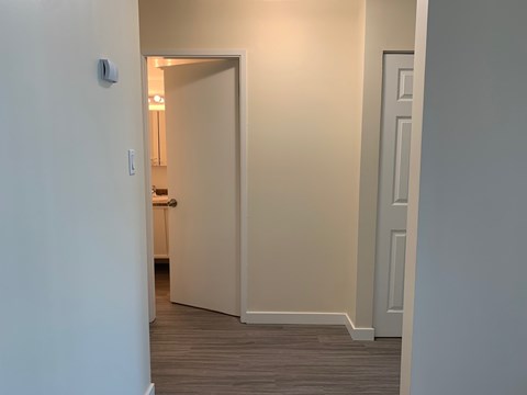 Floor plan for 1 bed, 1 bath, 600 sqft