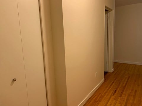 Floor plan for 1 bed, 1 bath, 600 sqft