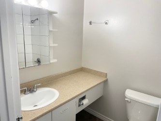 Floor plan for studio, 1 bath, 448 sqft