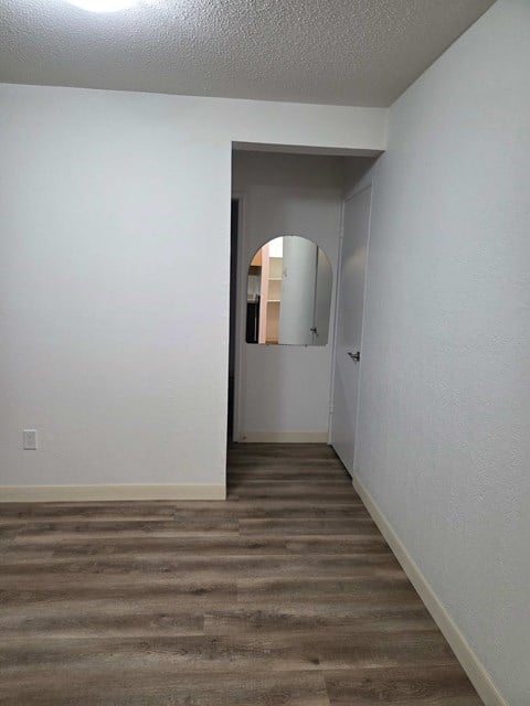 Floor plan for 2 beds, 1 bath