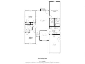 Jacksonville house for rent - this is a floor plan of a 2100 sq ft home