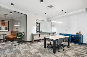 West Jordan apartment for rent - a dining room with a table and chairs