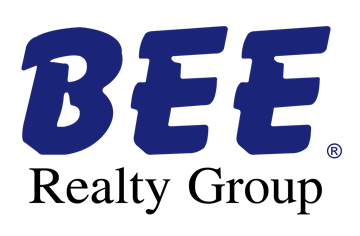 Los Angeles apartment for rent - A blue and white logo for the BEE Realty Group.