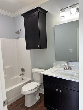 Crowley apartment for rent - a bathroom with a white toilet and a sink