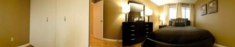 Floor plan for 1 bed, 1 bath, 775 sqft