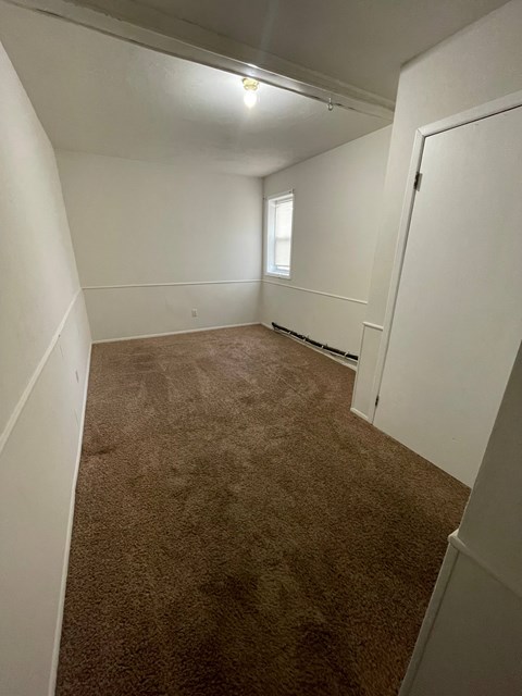 Floor plan for 2 beds, 1 bath