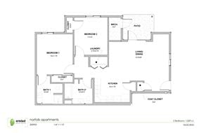 Caldwell apartment for rent - Two Bedrooms - 2 Baths