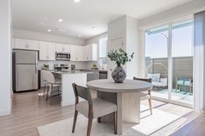 Round Rock apartment for rent - Kitchen and Living Room