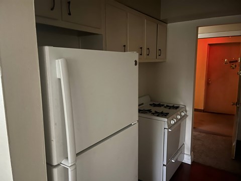 Floor plan for 2 beds, 1 bath