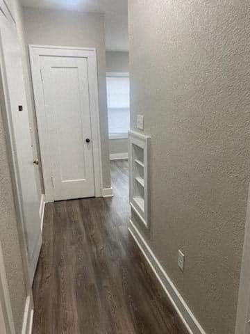 Floor plan for 1 bed, 1 bath, 500 sqft