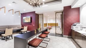 San Jose apartment for rent - the-james-amenities-business-center-view-1