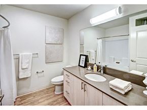 Seattle apartment for rent - Luxurious Bathroom at Ruth Court Apartments, Seattle, 98112