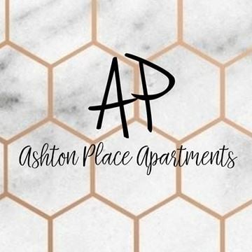 Amarillo apartment for rent - A logo with the letters AP and the words Ashton Place Apartments.