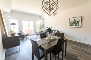 Arnprior house for rent - a dining room with a table and chairs