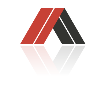 Burbank apartment for rent - A black and red geometric shape resembling a stylized letter "C".