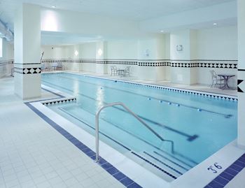 Heated indoor pool