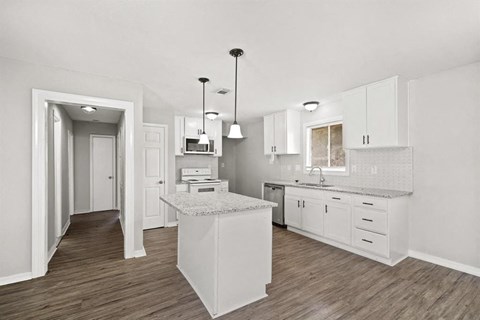 Floor plan for 3 beds, 2 baths, 1132 sqft