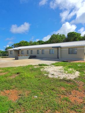 Yigo apartment for rent - the front of the house is ready for tenants to move in