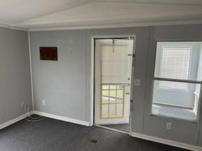 Beech Island house for rent - A room with a door and a window.