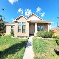 Killeen house for rent - a house with a sidewalk and grass in front of it
