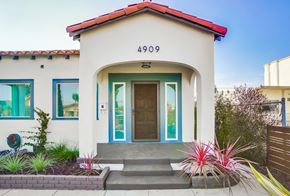 Los Angeles apartment for rent - A house with the number 4909 on the front.
