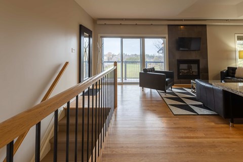 Floor plan for 2 beds, 2 baths, 1355 sqft