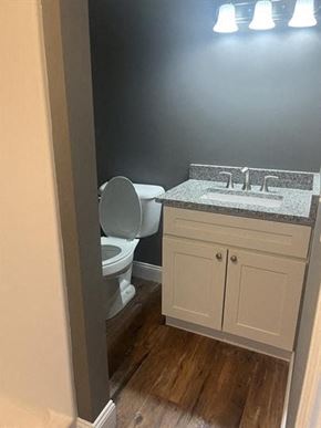 Chadbourn house for rent - a bathroom with a sink and a toilet