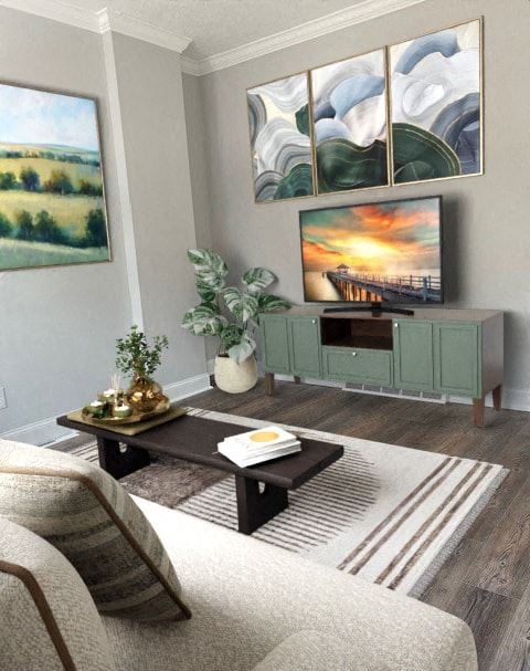 Baltimore house for rent - a living room with a couch and a coffee table