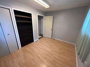 Prince Albert house for rent - a empty room with a closet and a door