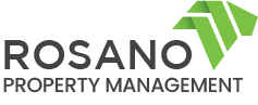 Inglewood apartment for rent - the logo for the rosano property management company