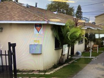 Los Angeles apartment for rent - a house with a painting on the side of it