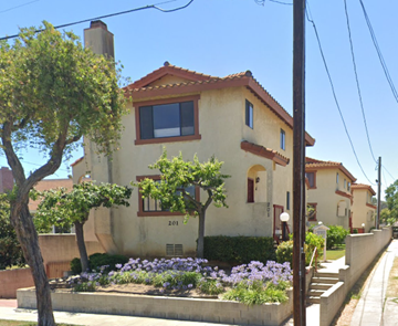 Monterey Park apartment for rent - a house with a garden in front of it
