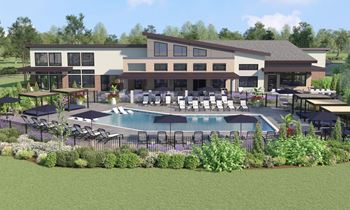 Resort-style pool 