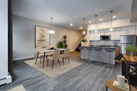Floor plan for 3 beds, 2.5 baths, 1378 sqft
