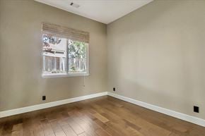 San Ramon house for rent - a living room with wood floors and a window