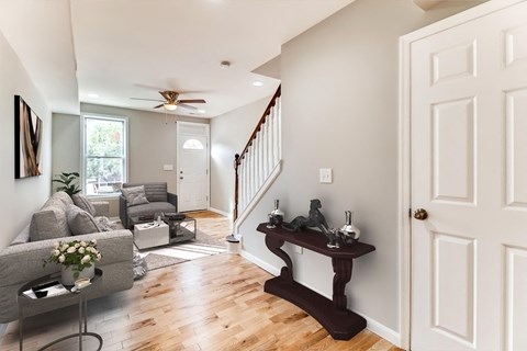 Floor plan for 3 beds, 4 baths, 1400 sqft