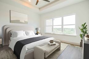 Spring Branch apartment for rent - an image of a bedroom with a bed and a window