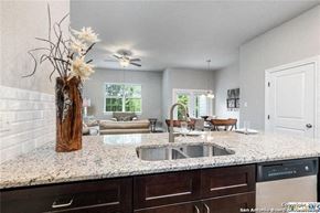 Spring Branch apartment for rent - a kitchen with a sink and a counter top