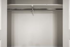 Nashville apartment for rent - A white door with a white interior and a white frame.