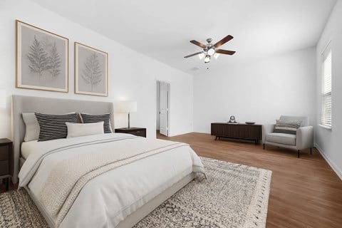 Floor plan for 4 beds, 2.5 baths, 1731 sqft