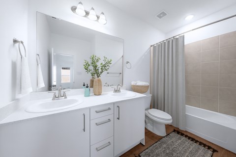Floor plan for 3 beds, 2 baths, 1460 sqft