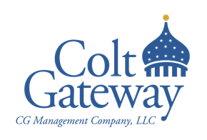 Hartford apartment for rent - A logo for Colt Gateway Management Company, LLC featuring a dome with a star on top.