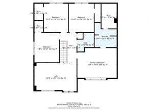 Katy house for rent - a floor plan for a home with two floors and a garage